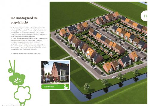 Nieuwbouw brochure 2-o-1-kapper | vogelvlucht