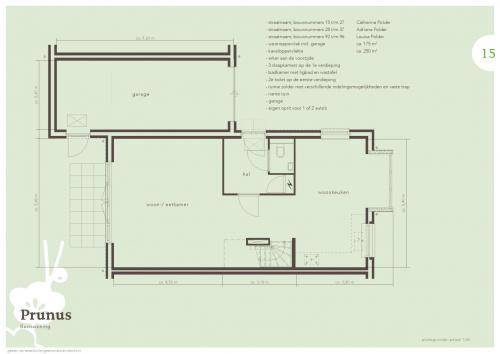 Nieuwbouw brochure 2-o-1-kapper | plattegrond