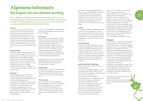 Nieuwbouw brochure 2-o-1-kapper | Algemene informatie