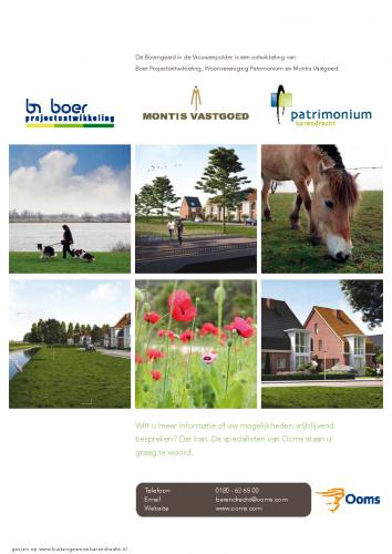 Nieuwbouw brochure 2-o-1-kapper | Achterblad