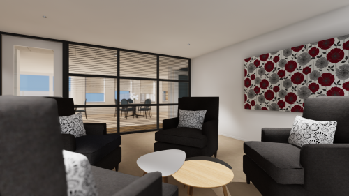 EPSDSGN De Kuifmees - Woonkamer - Noordzijde