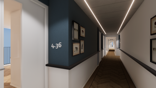 EPSDSGN De Kuifmees - gangzone