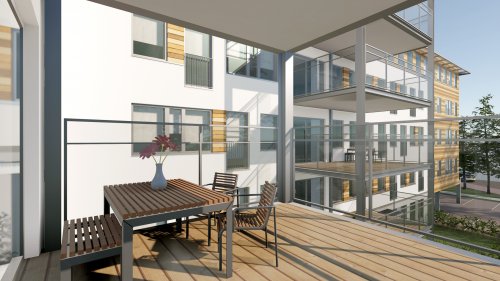 Epsdesign balkons De Kuifmees