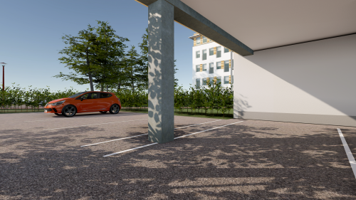 Epsdesign parkeren De Kuifmees