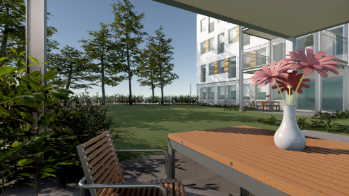 Epsdesign binnentuin De Kuifmees