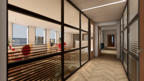 Epsdesign corridor De Kuifmees